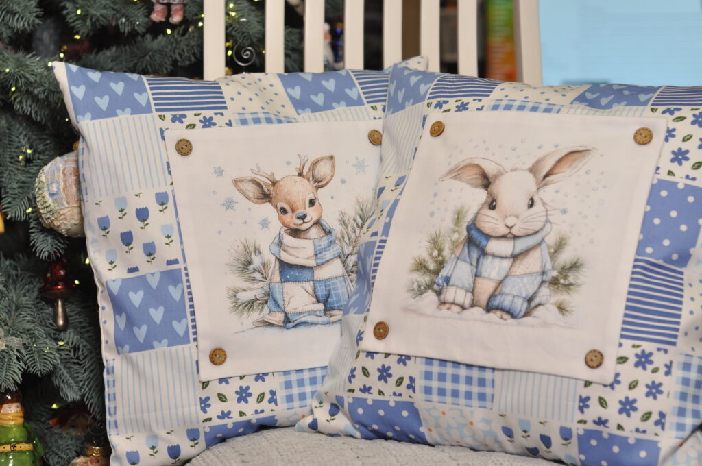 Наволочки для декоративных подушек «Лесные жители»-2