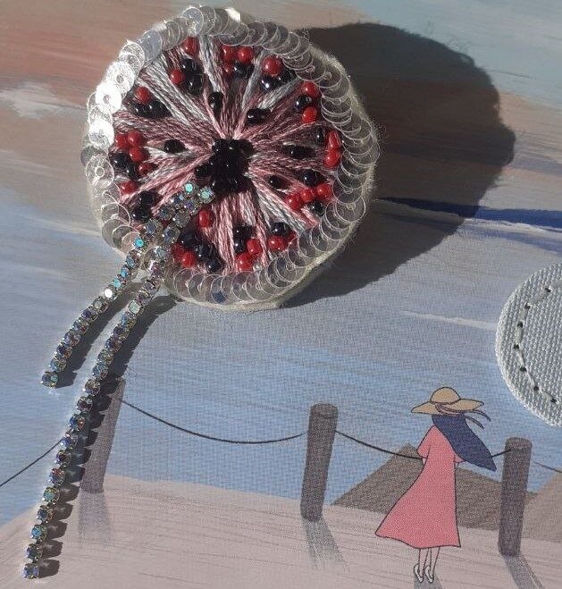 Брошь «Одуван»