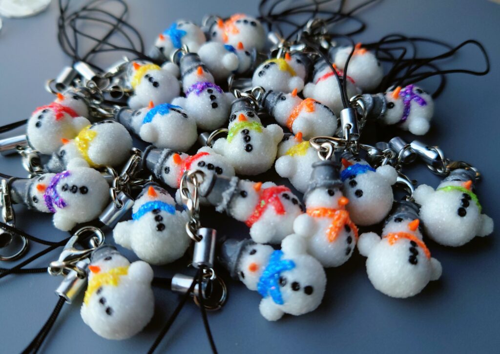 Брелок «Снеговик» в ассортименте