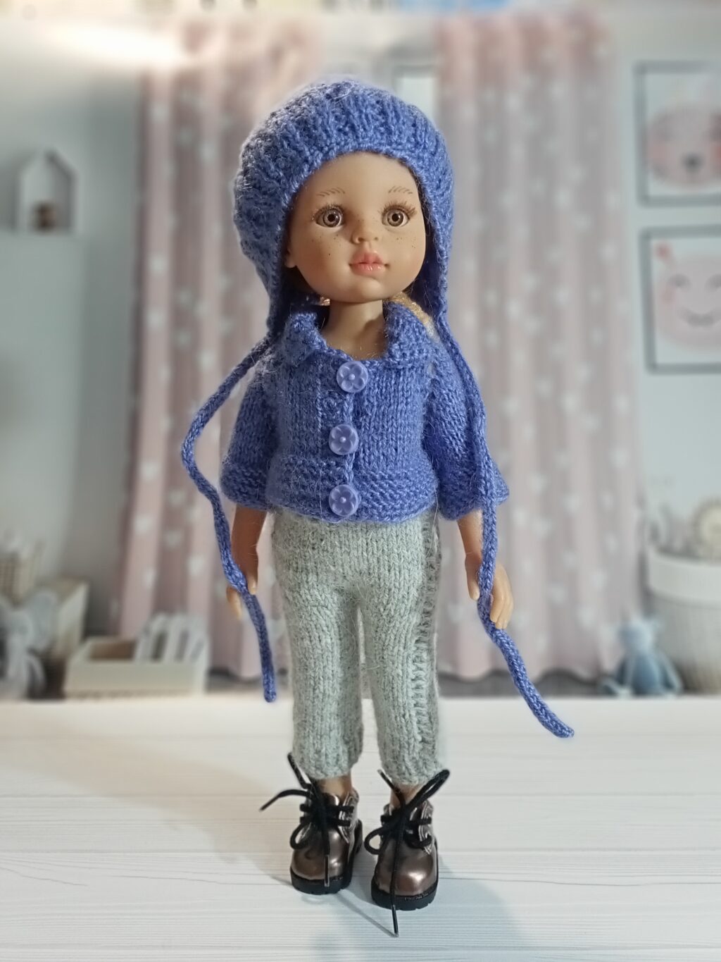 Комплект вязаный для Паола Рейна