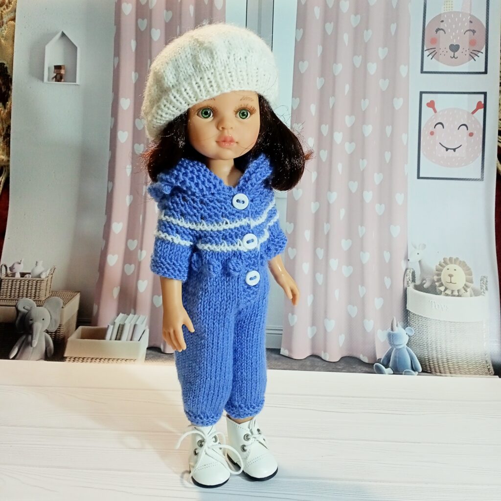 Комбинезон для куклы 32-34см