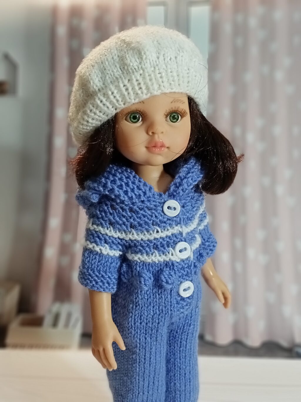 Комбинезон для куклы 32-34см