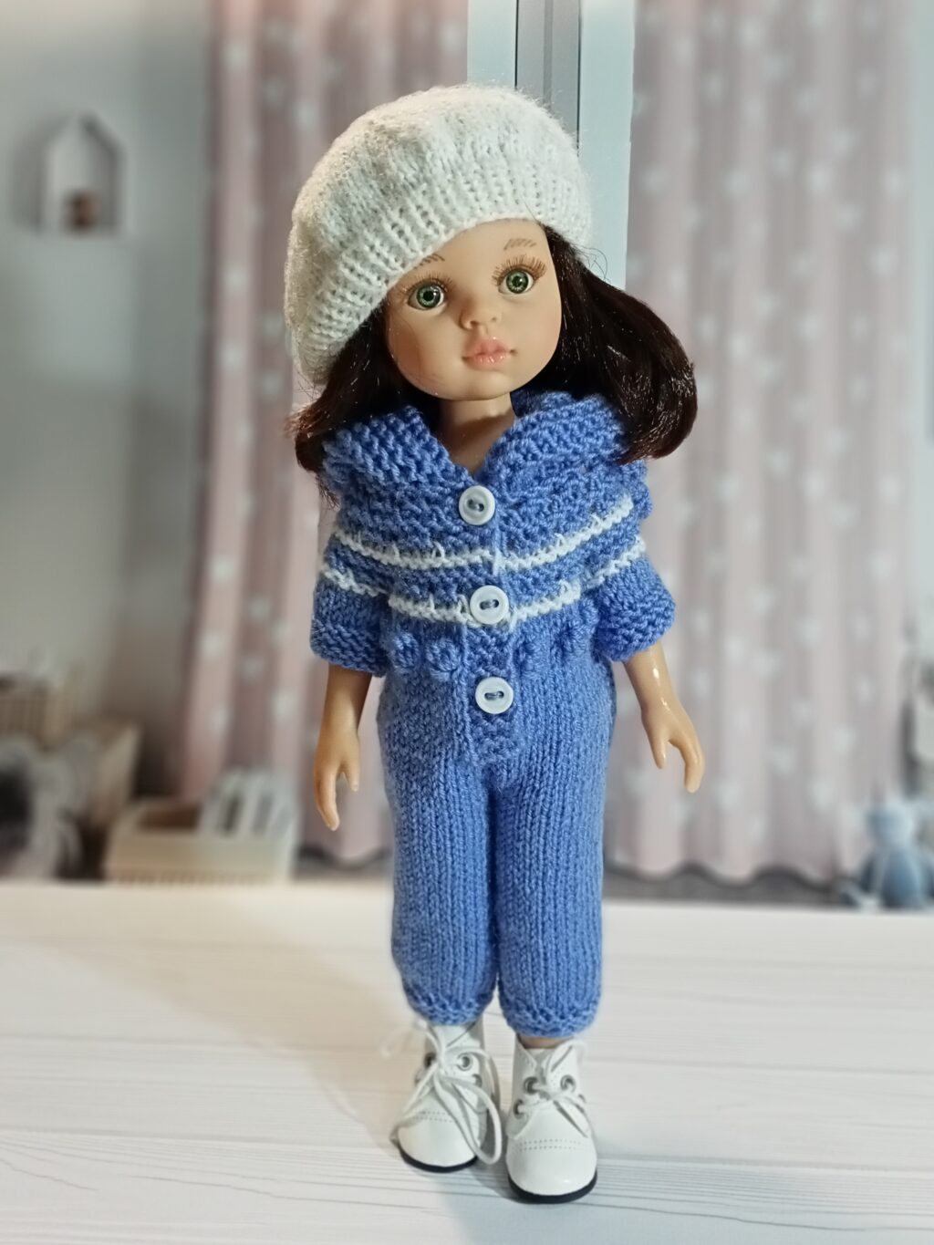 Комбинезон для куклы 32-34см