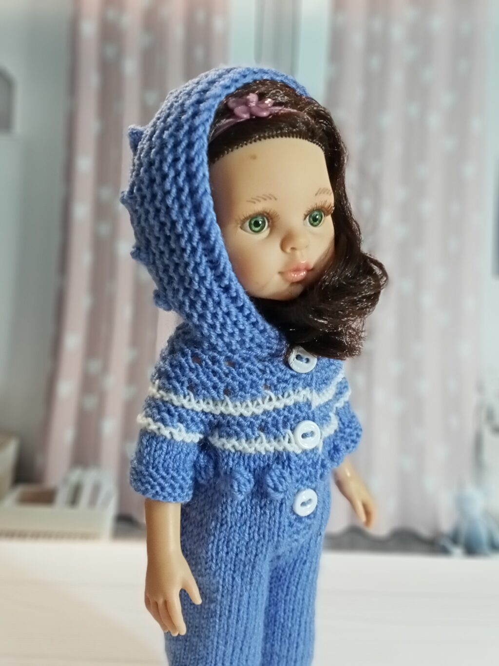 Комбинезон для куклы 32-34см