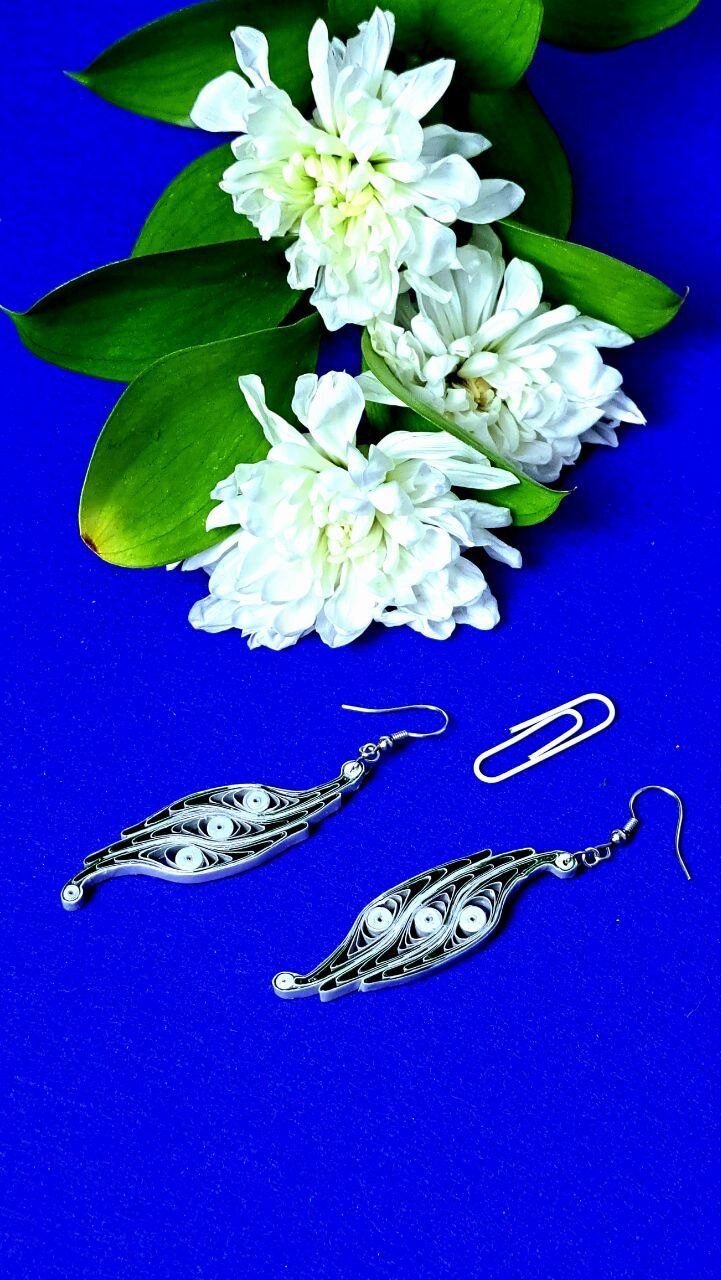 Комплект украшений квиллинг-графика