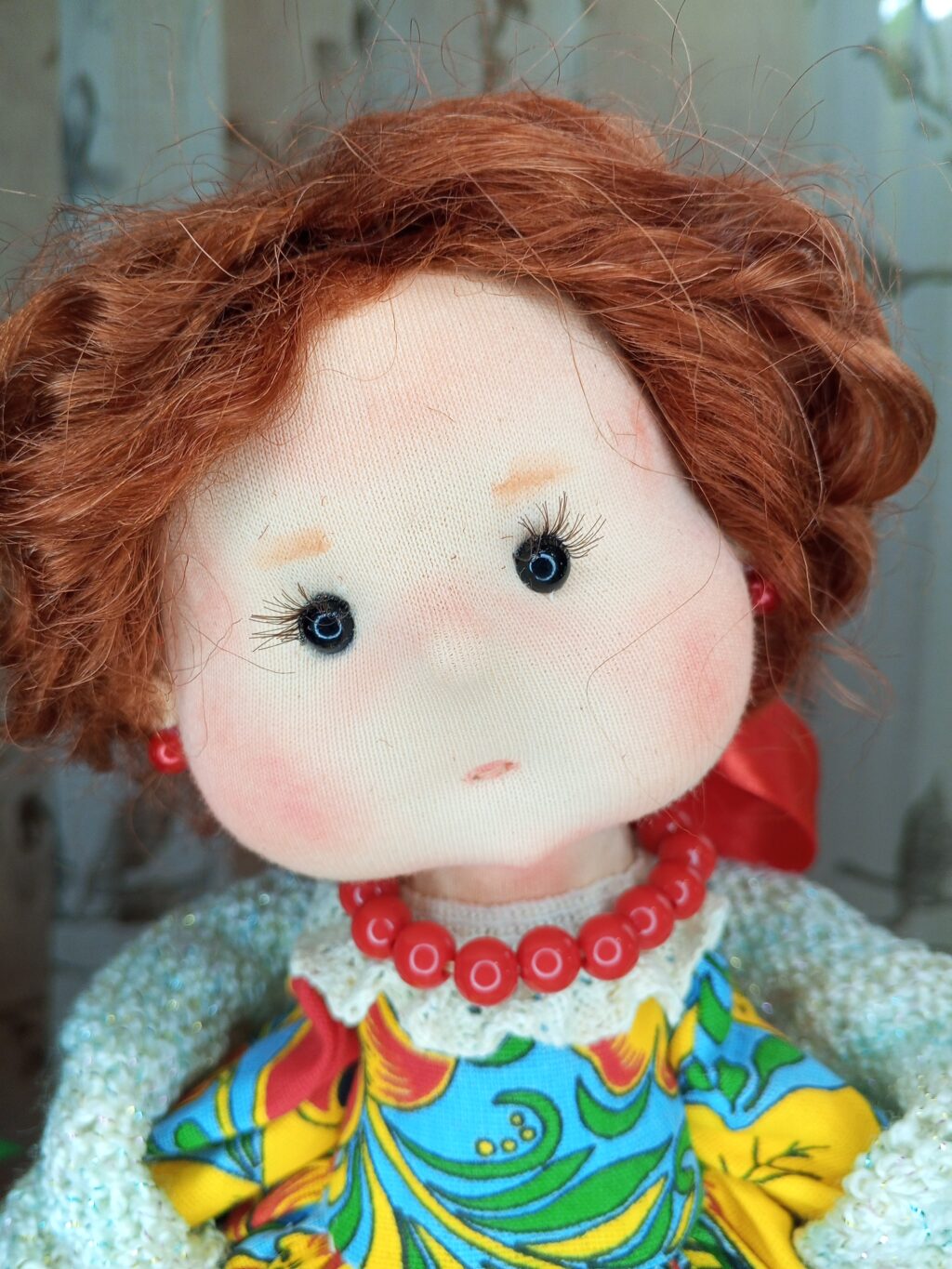 Кукла-шкатулка ручной работы