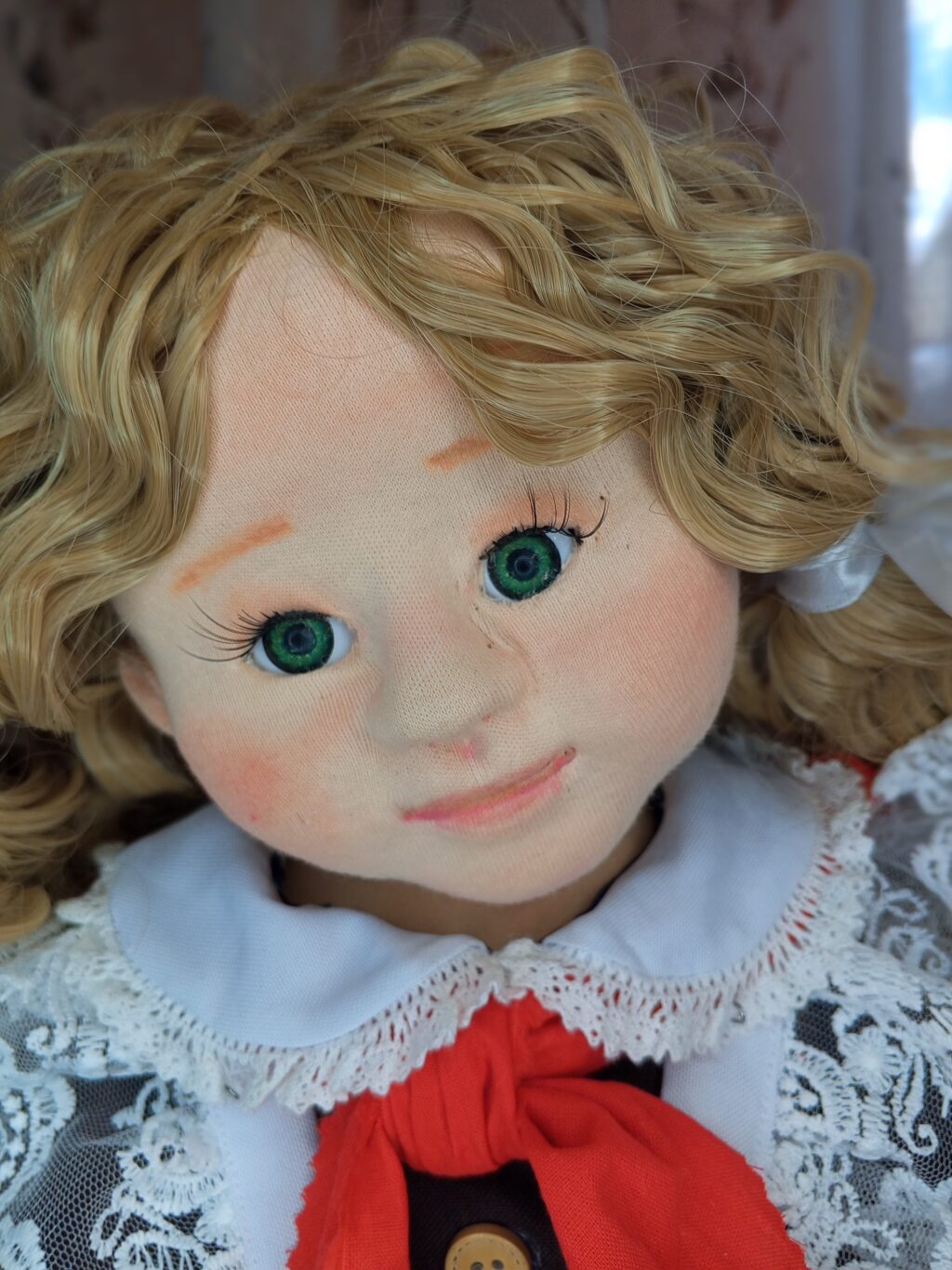 Текстильная кукла ручной работы