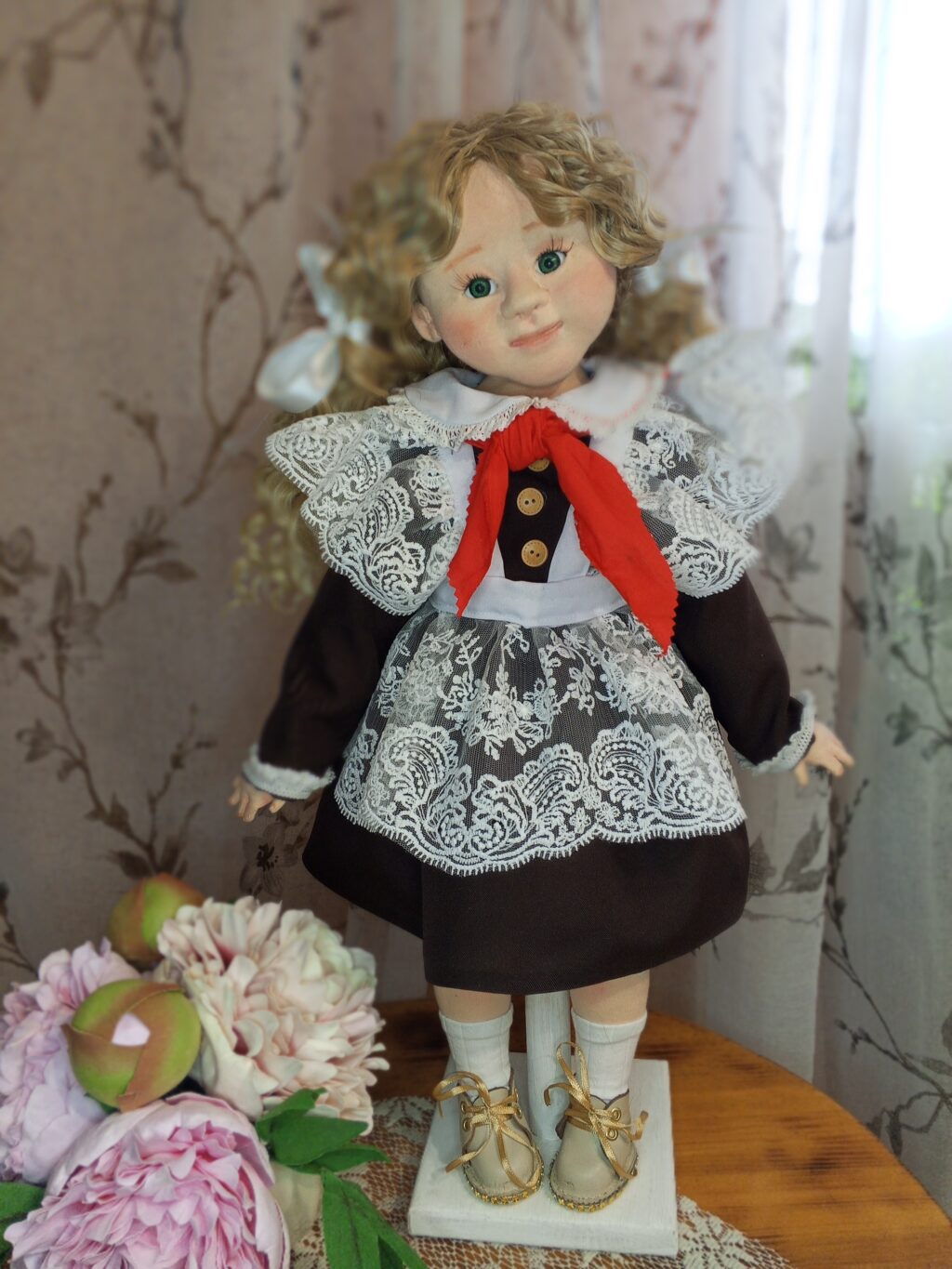 Текстильная кукла ручной работы