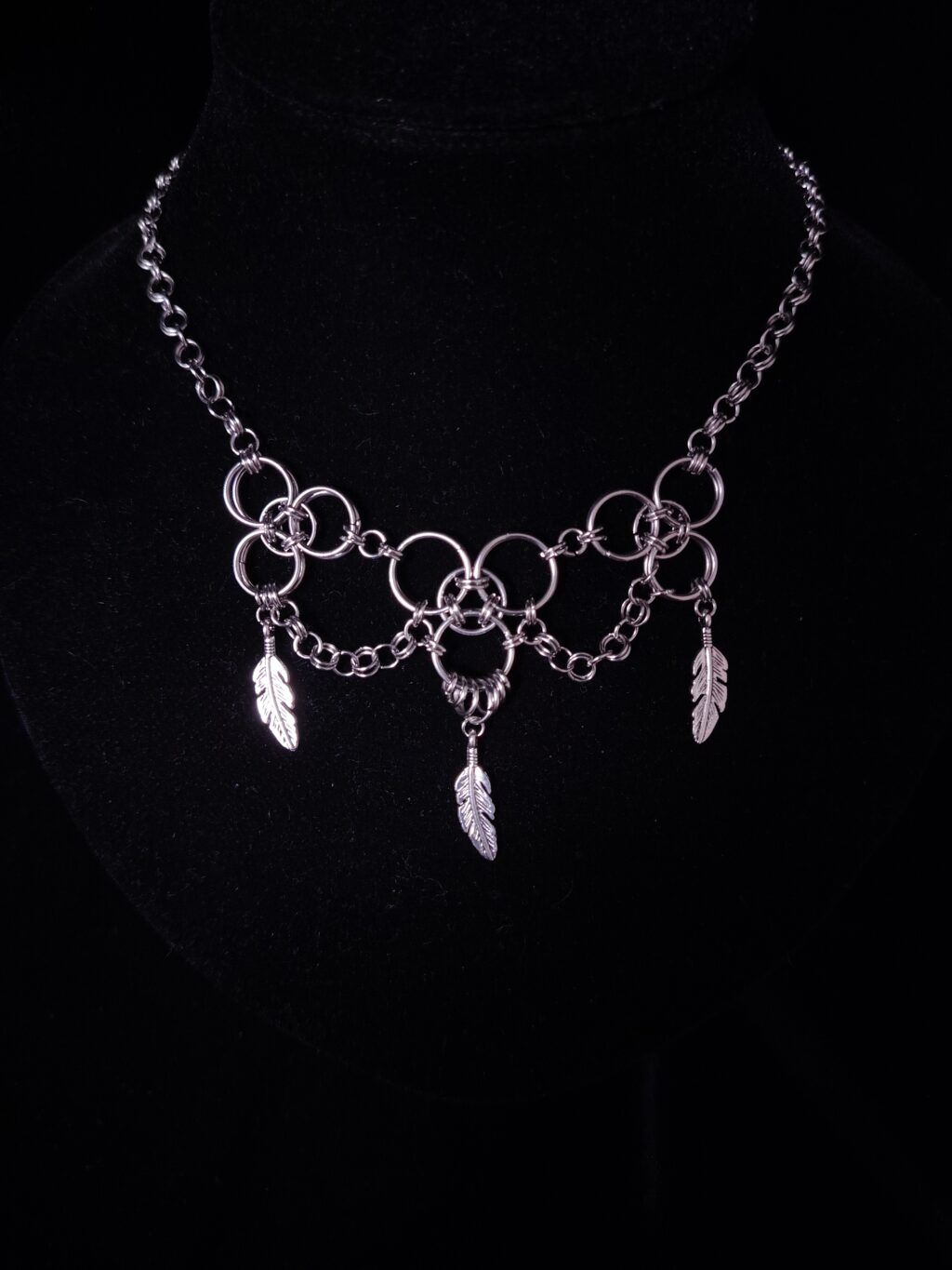 ЛЕГКОСТЬ БЫТИЯ. кольчужное колье.