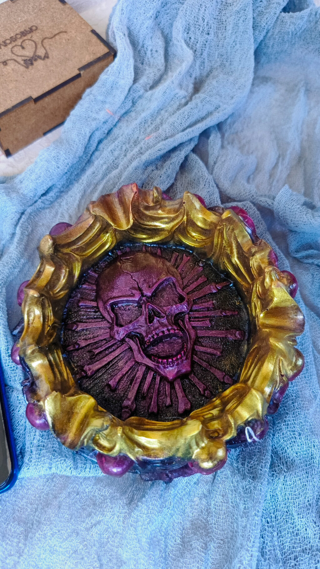 Пепельница Череп