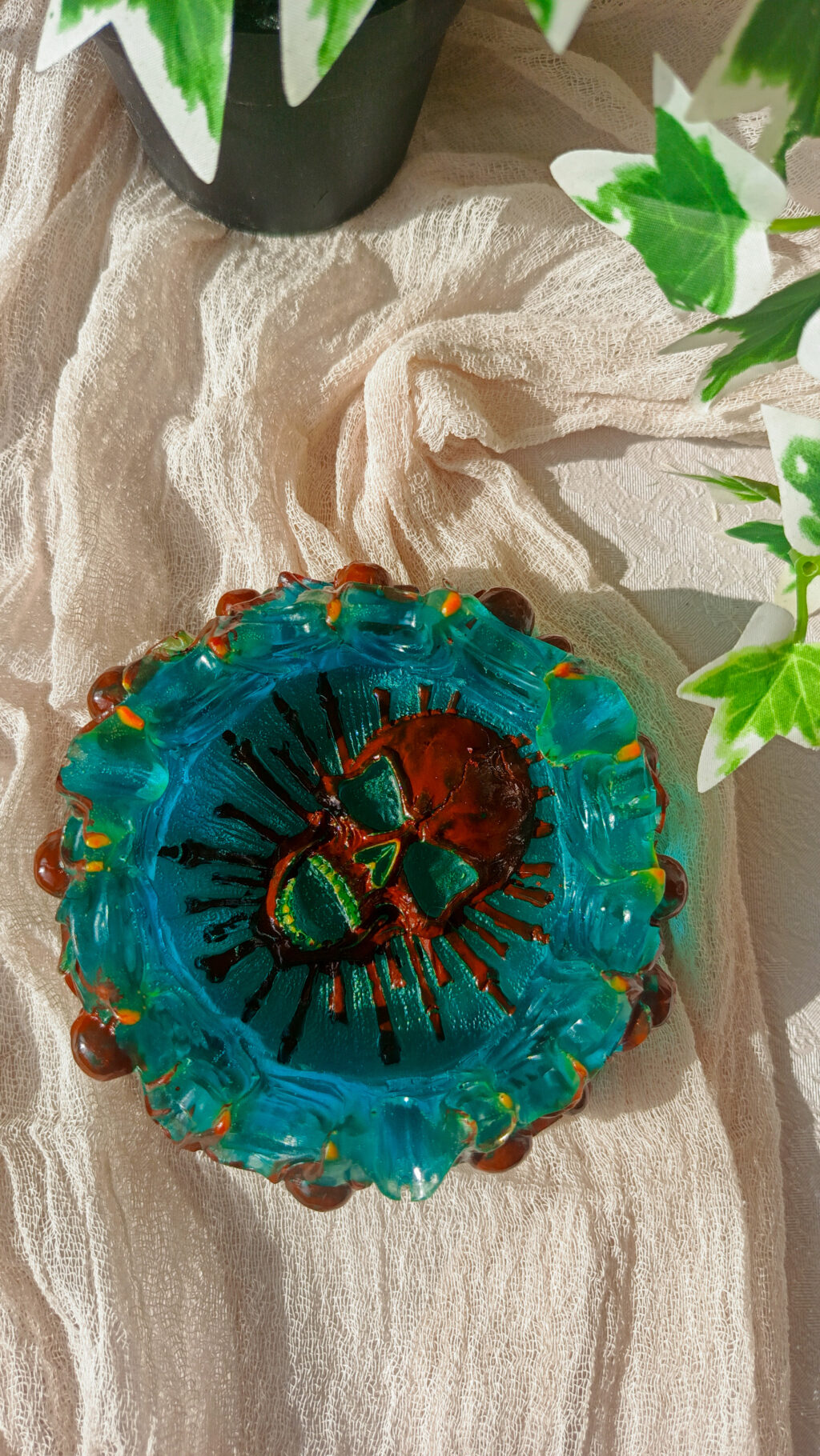 Пепельница Череп