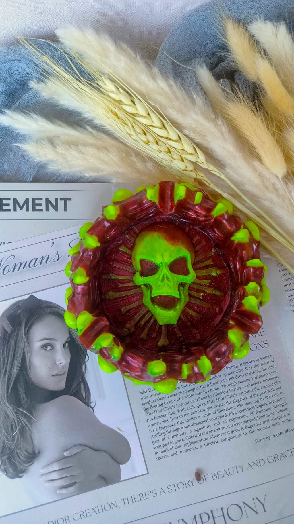 Пепельница Череп