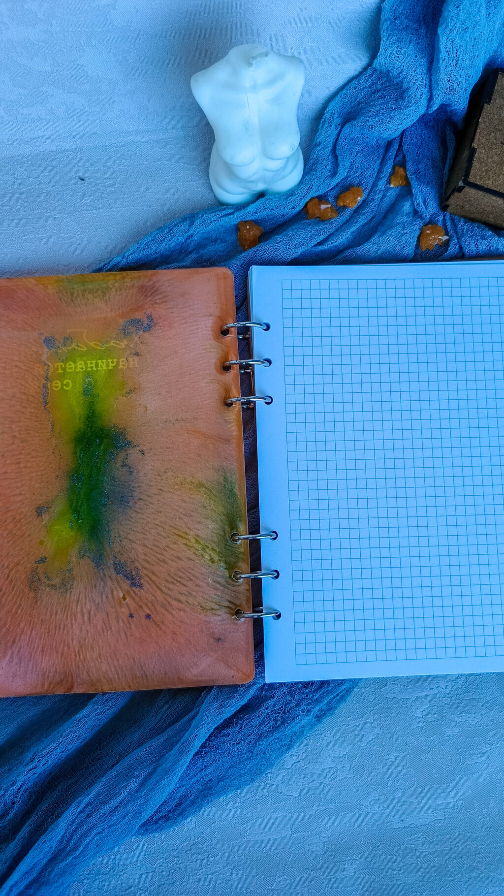 Блокнот из эпоксидной смолы