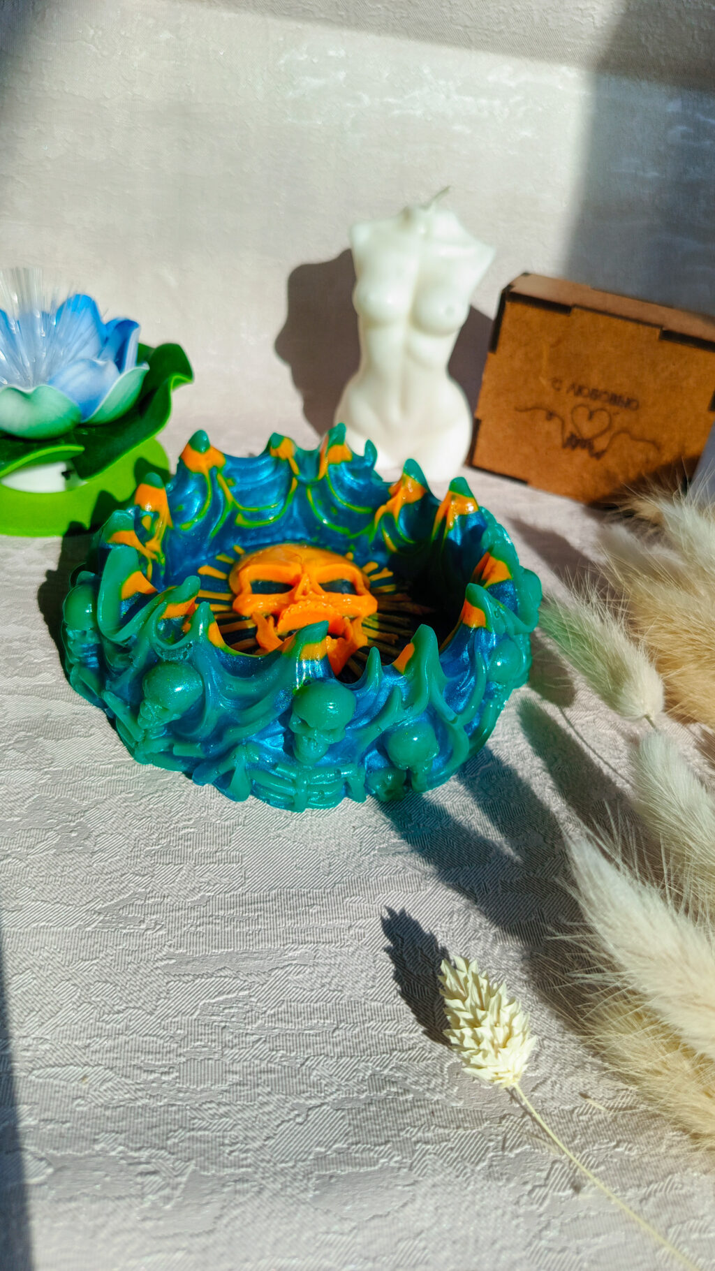 Пепельница Череп