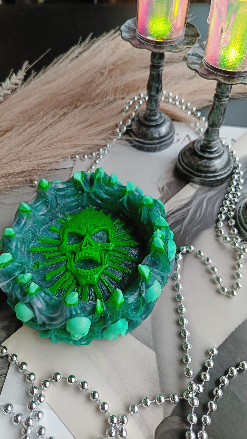 Пепельница Череп