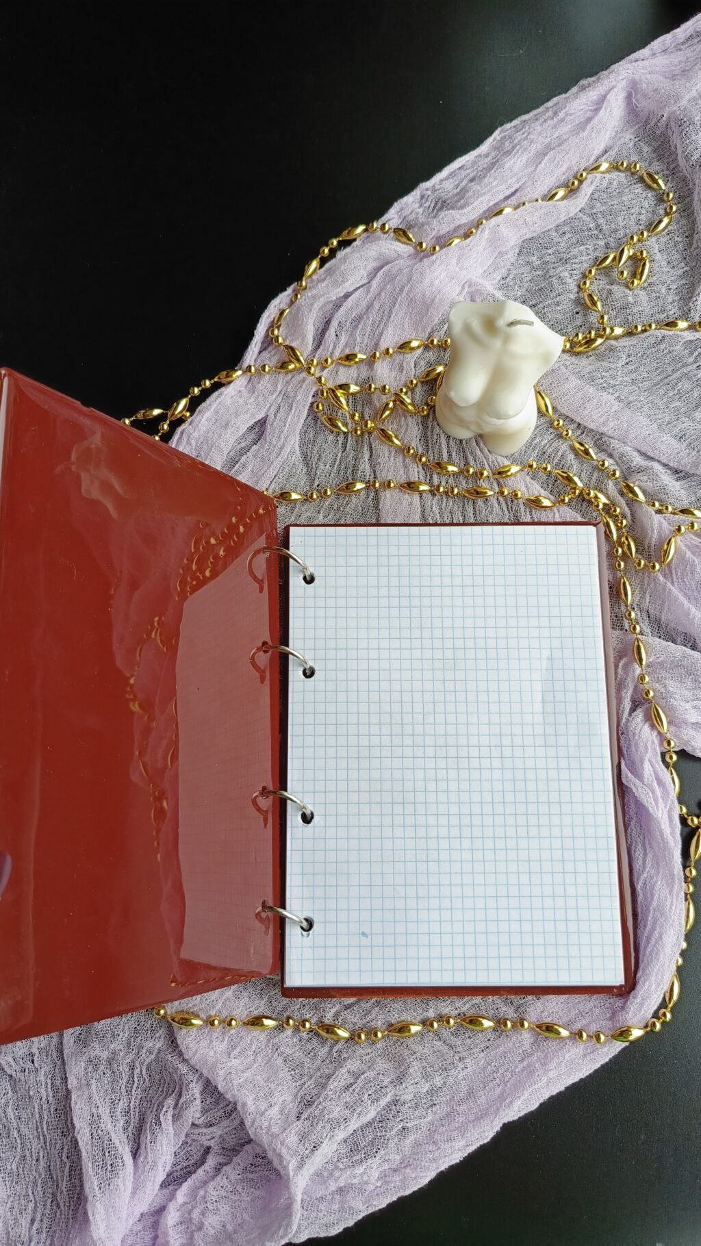 Блокнот из эпоксидной смолы