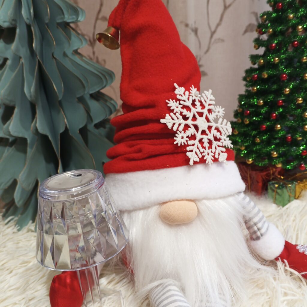 Гном новогодний, длинноногий, ручной работы