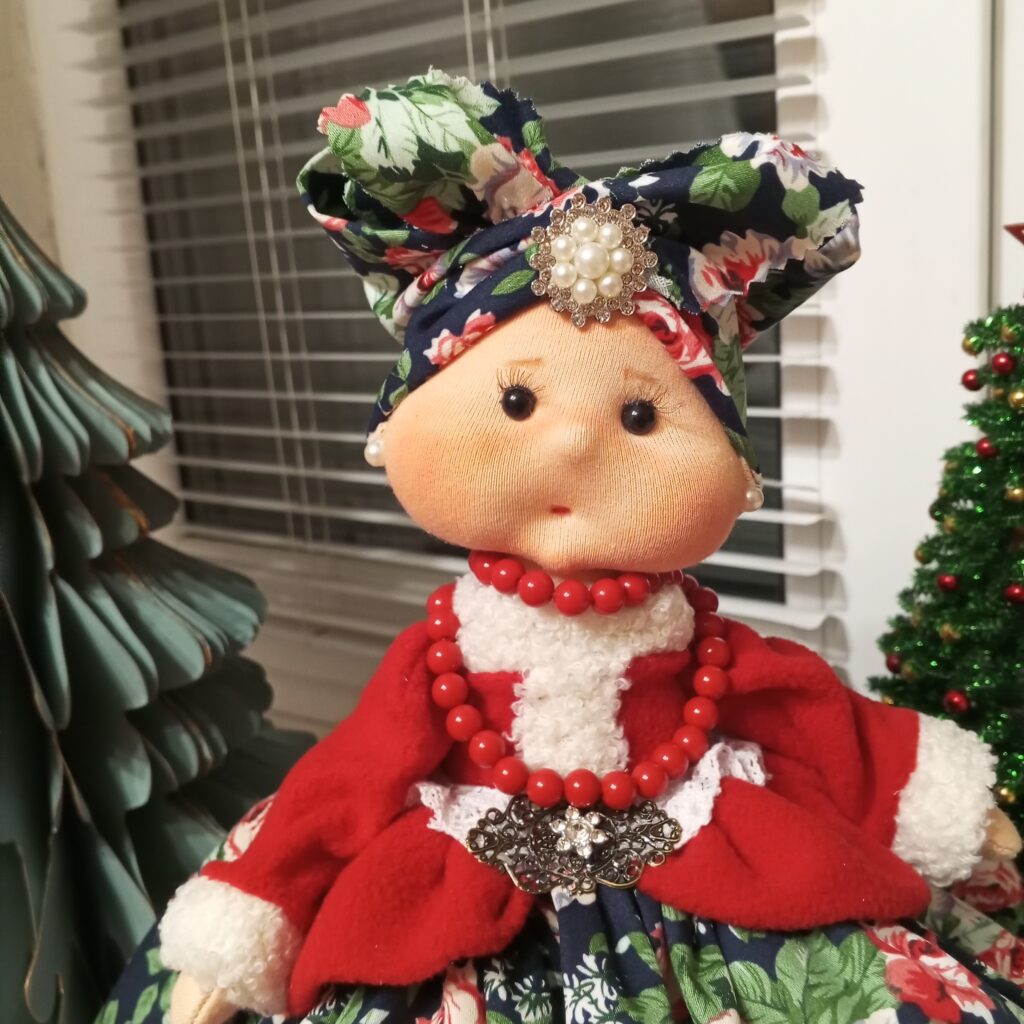 Кукла-грелка на чайник