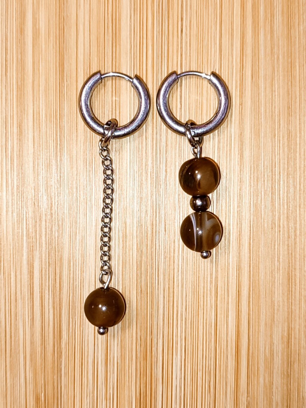 Комплект украшений (серьги + булавка)