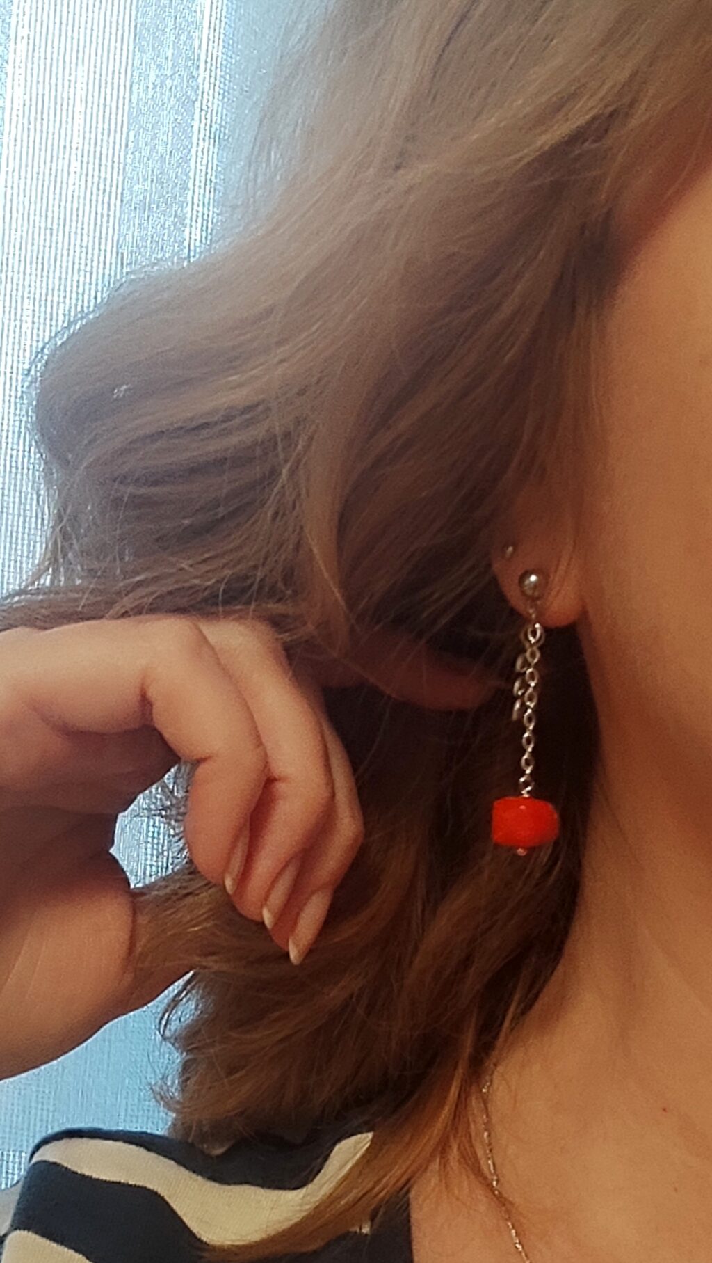 Серьги «Рябинки»