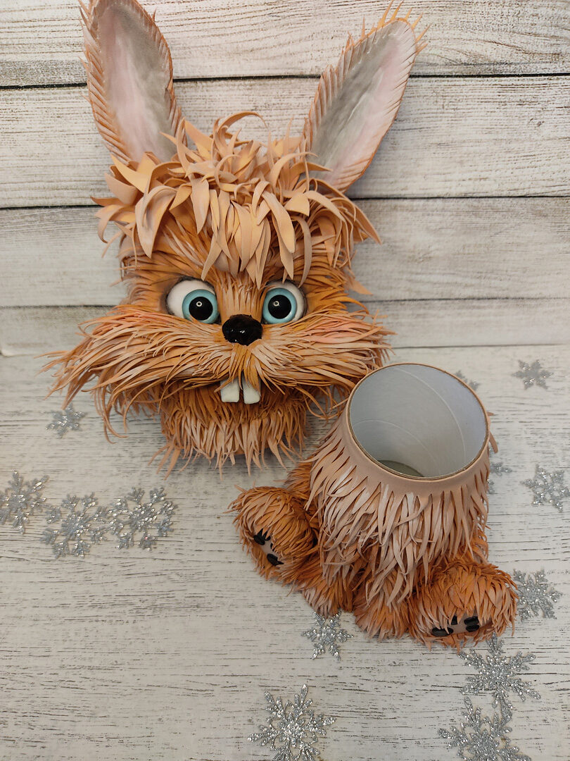 Кукла-шкатулка Зайчик