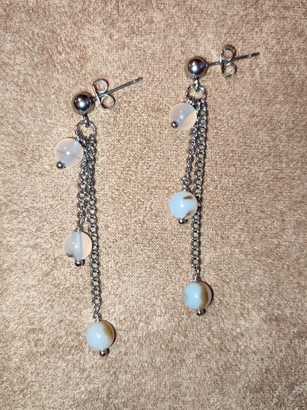 Комплект украшений (серьги + булавка)