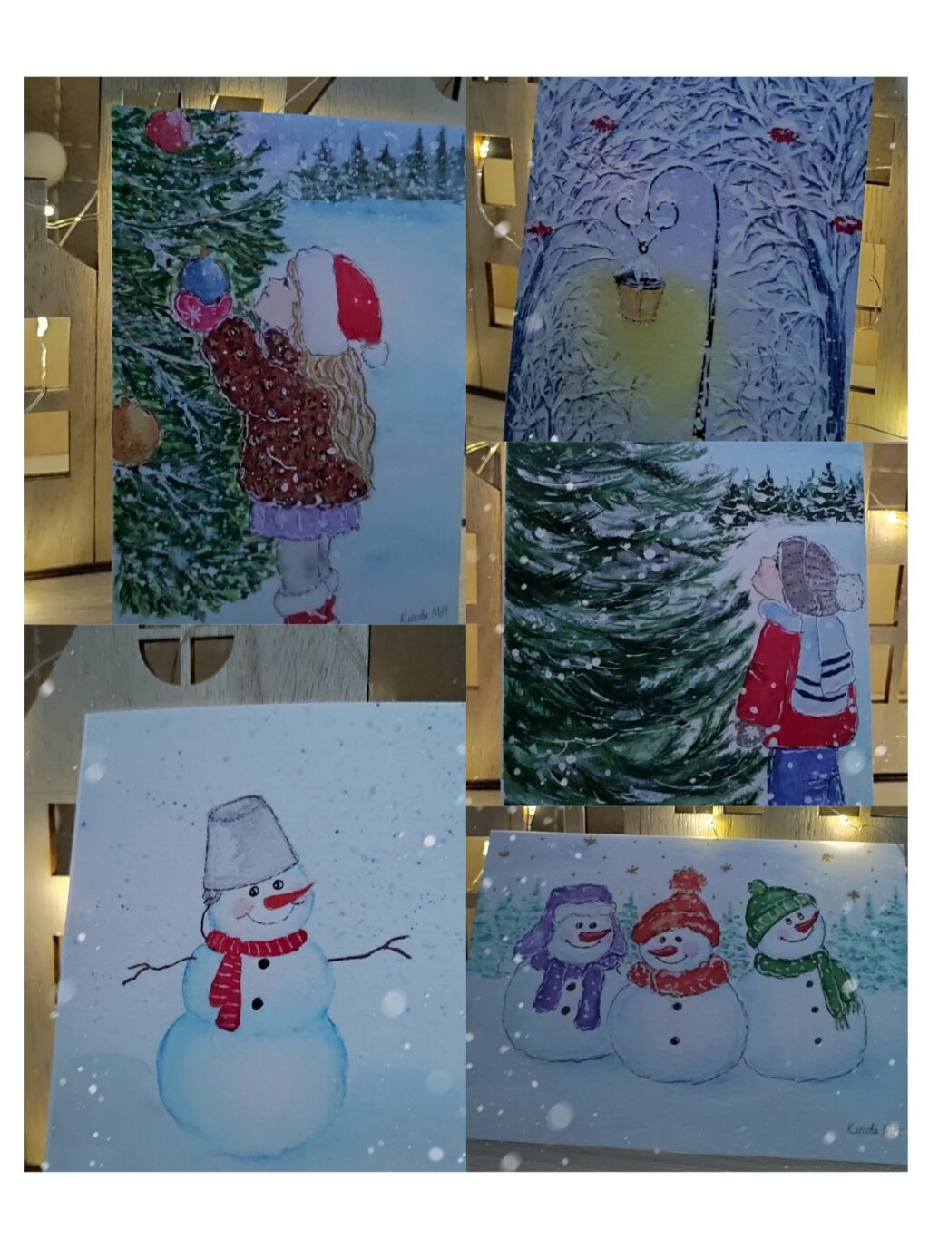 Авторские новогодние открытки