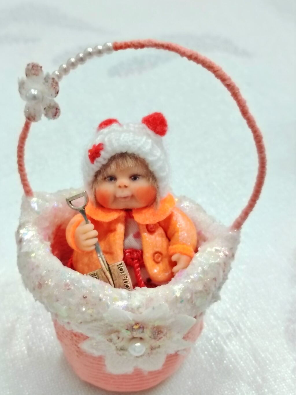 ватные ёлочные игрушки