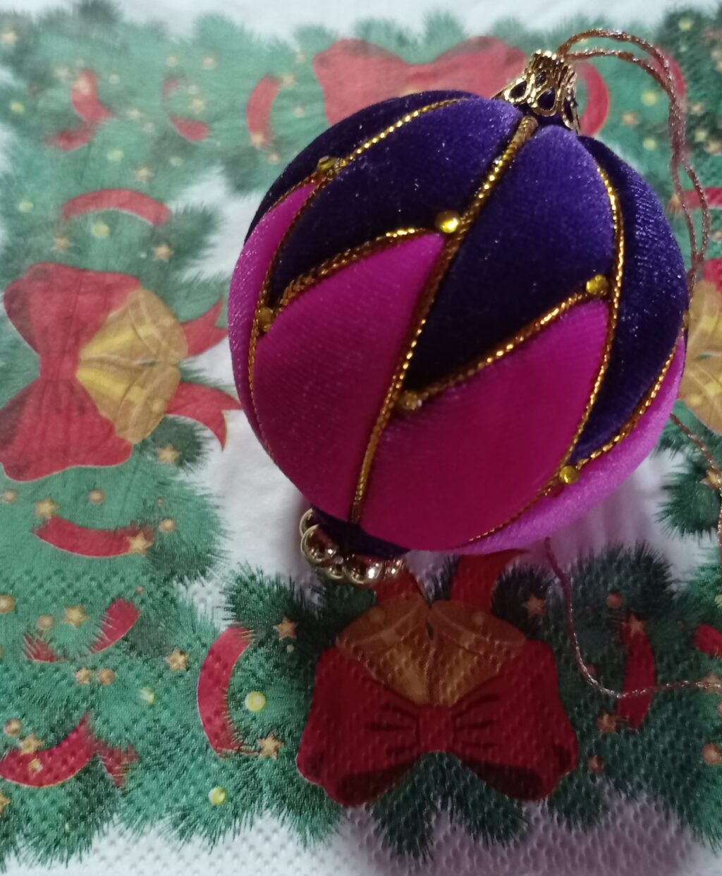 Новогодние шарики для ёлки