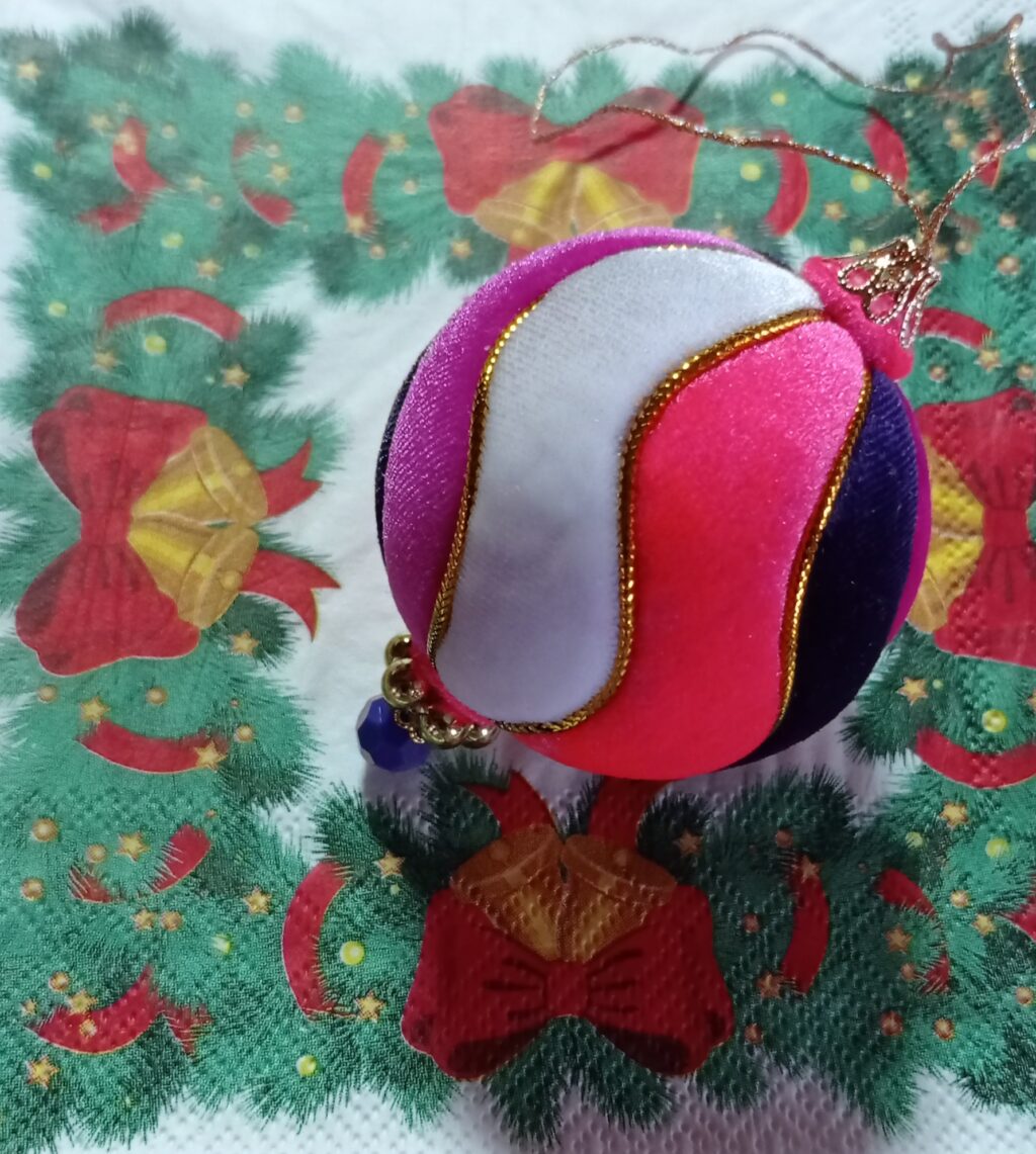 Новогодние шарики для ёлки