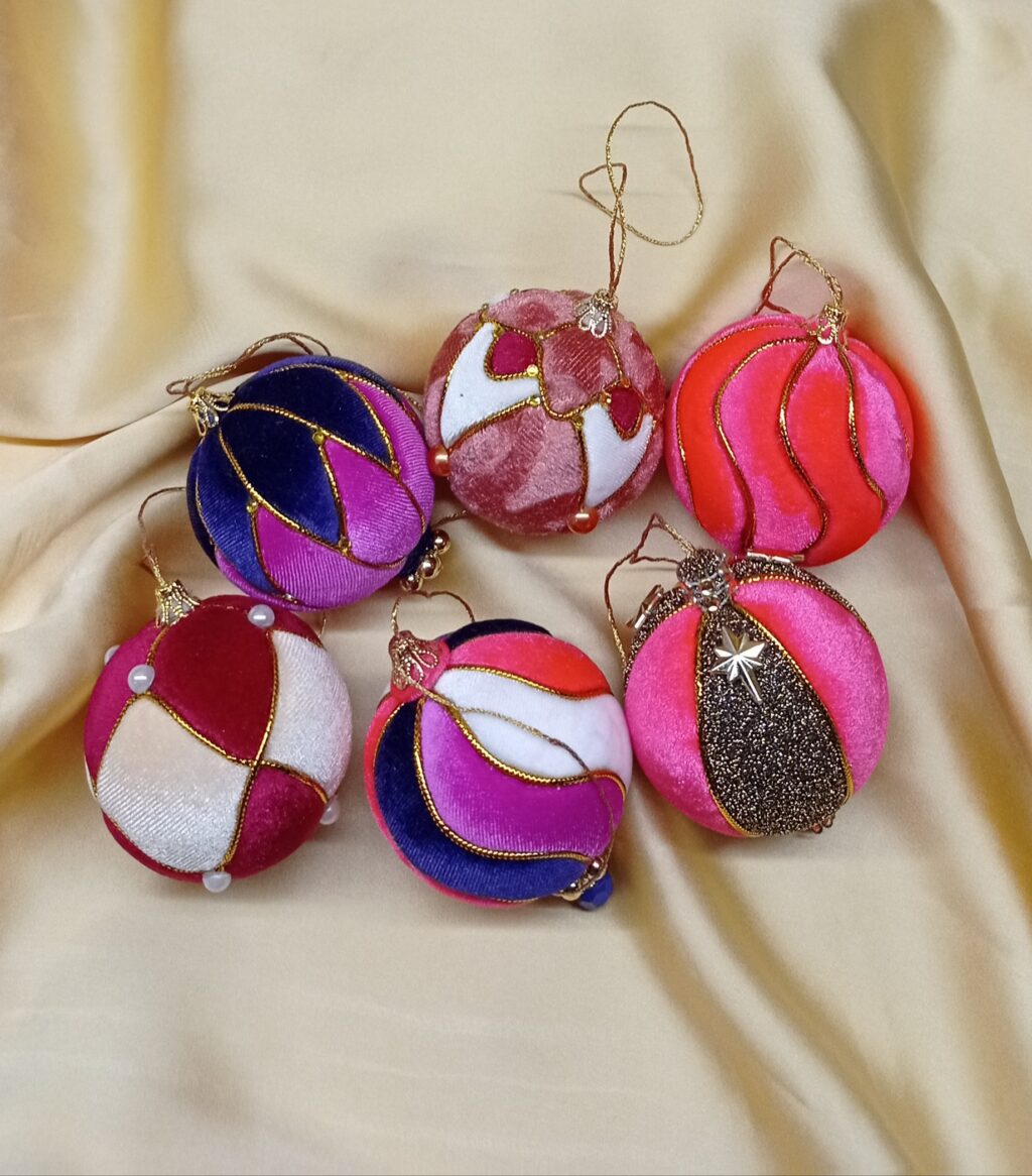 Новогодние шарики для ёлки