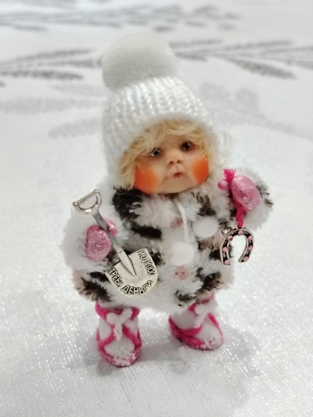 ватные игрушки ручной работы