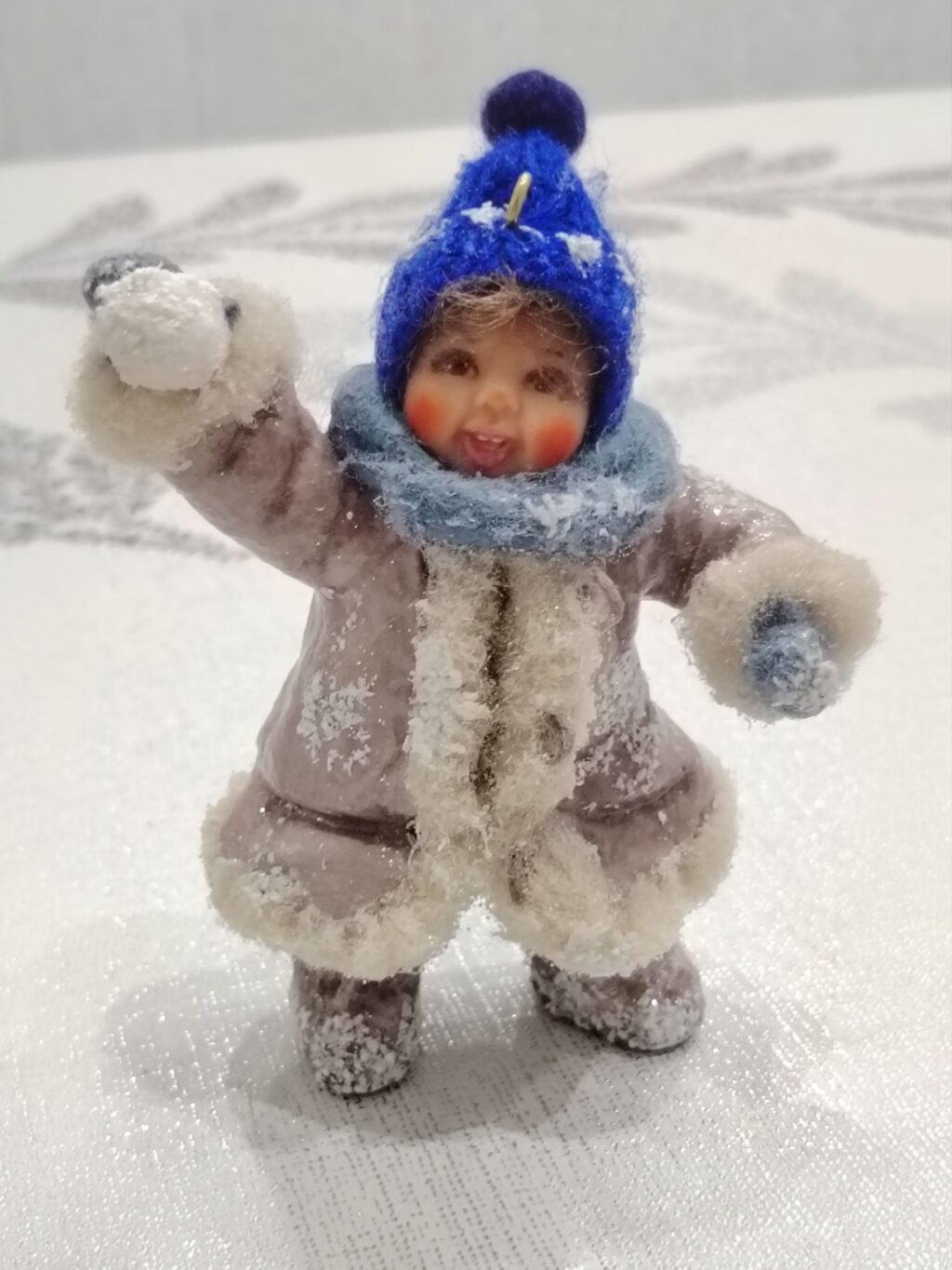 ватные ёлочные игрушки