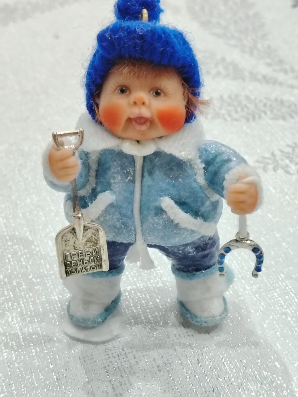 ватные ёлочные игрушки