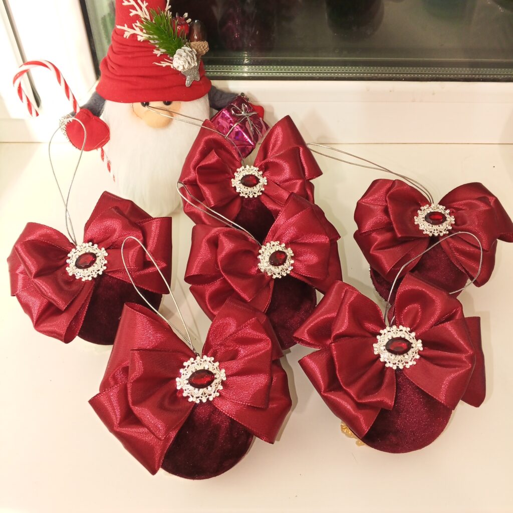 Новогодние ёлочные шары