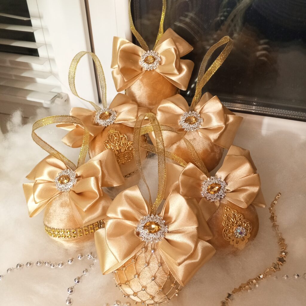 Новогодние ёлочные шары