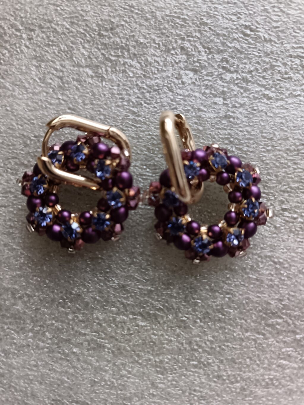 Серьги колечки