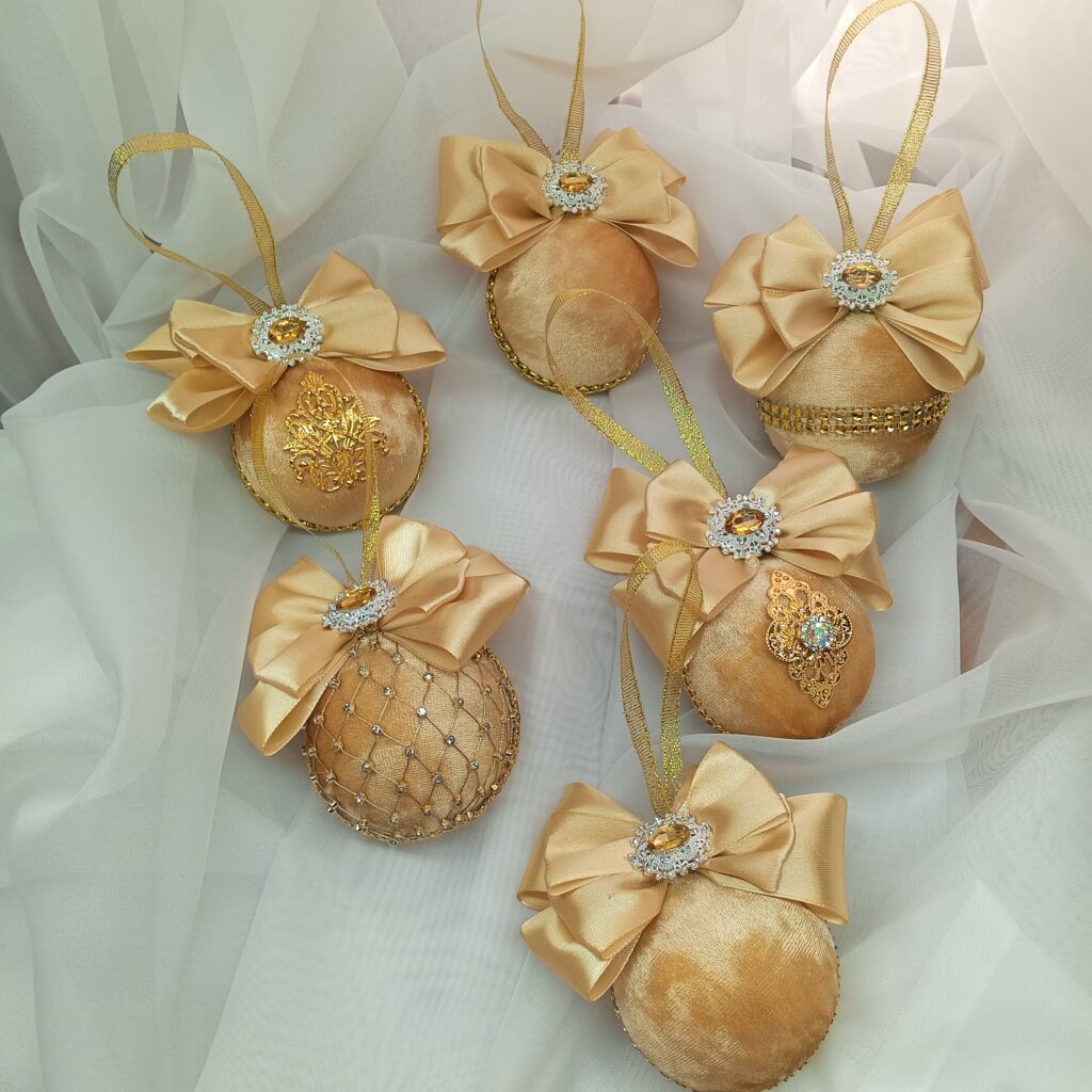 Новогодние ёлочные шары