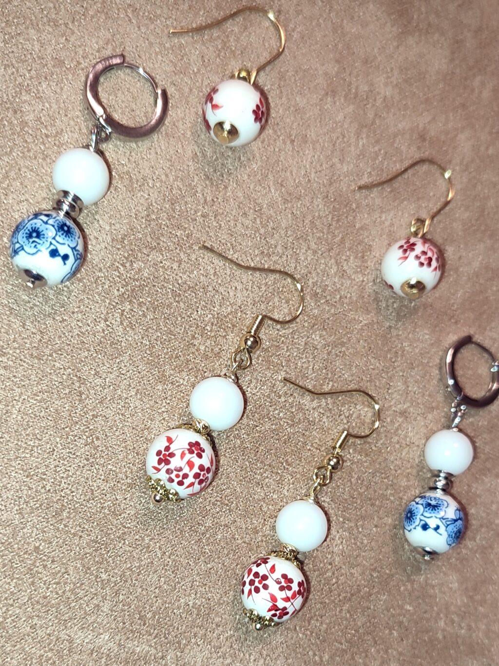 Серьги в русском стиле