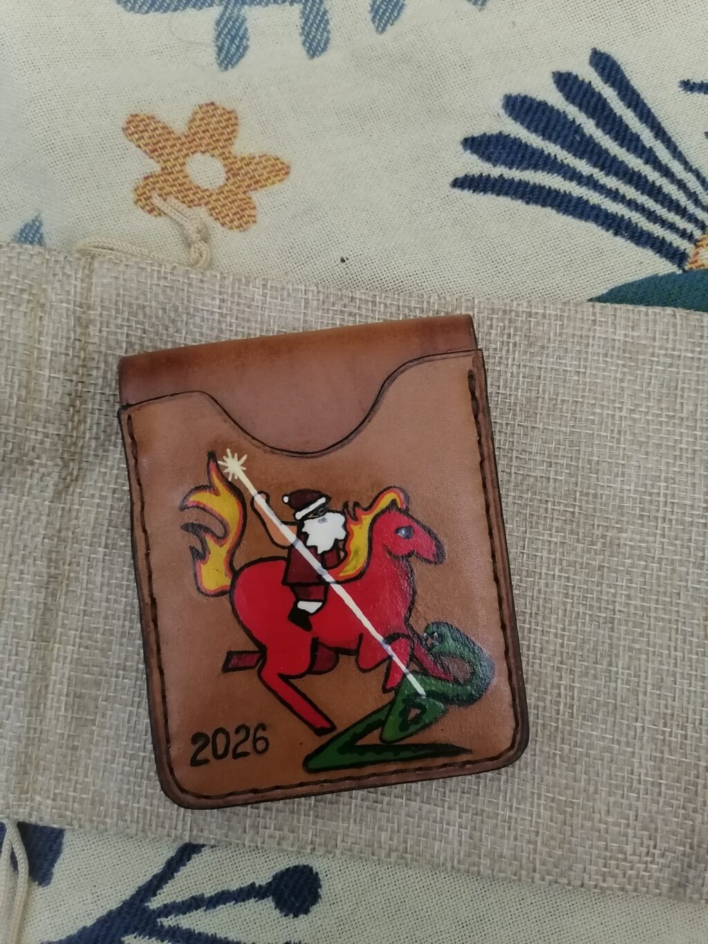 Мини кошелёк для карт и купюр