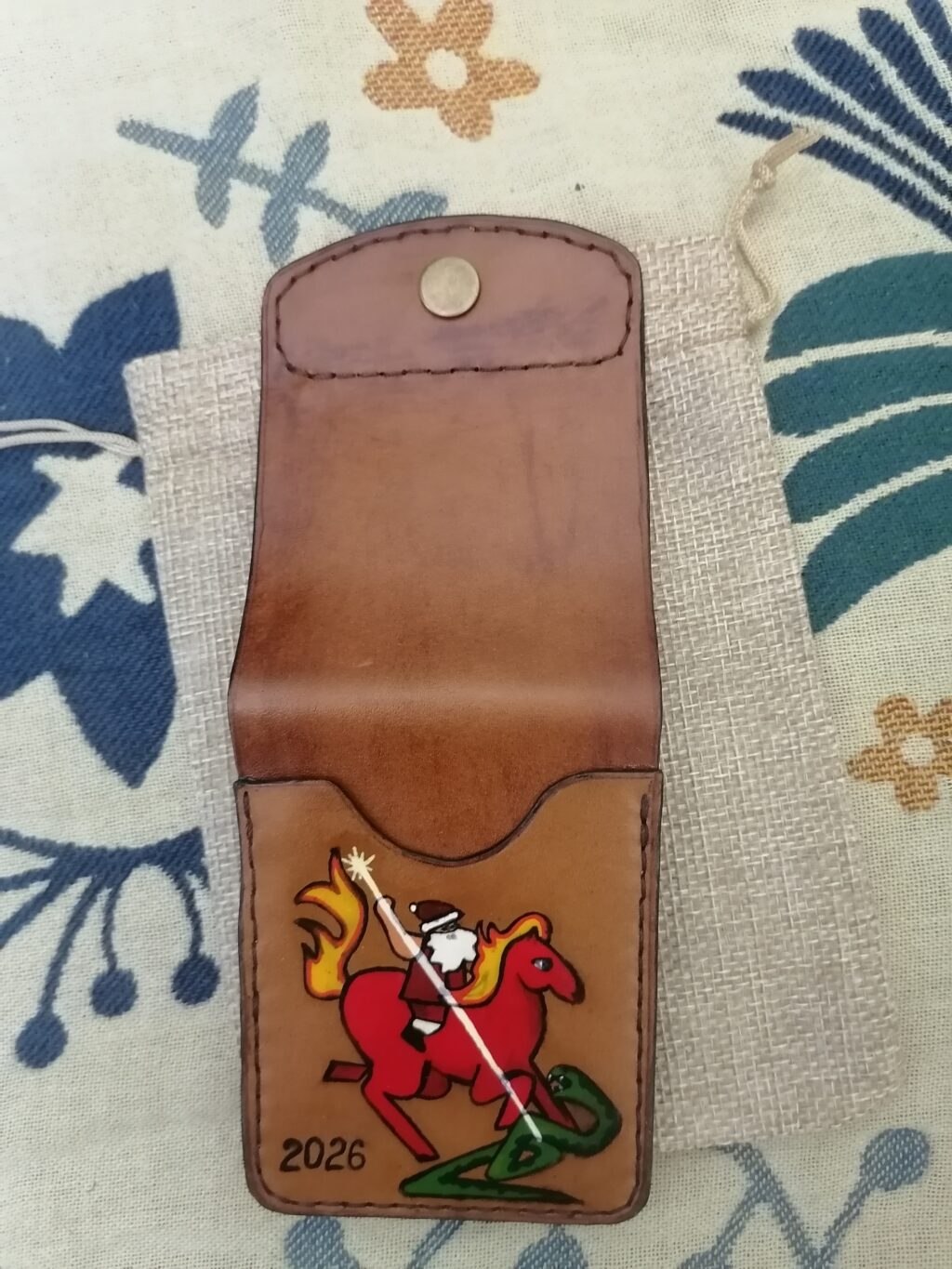 Мини кошелёк для карт и купюр