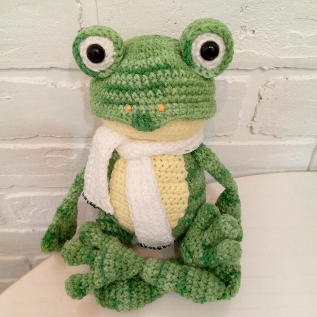 Лягушка на медитации