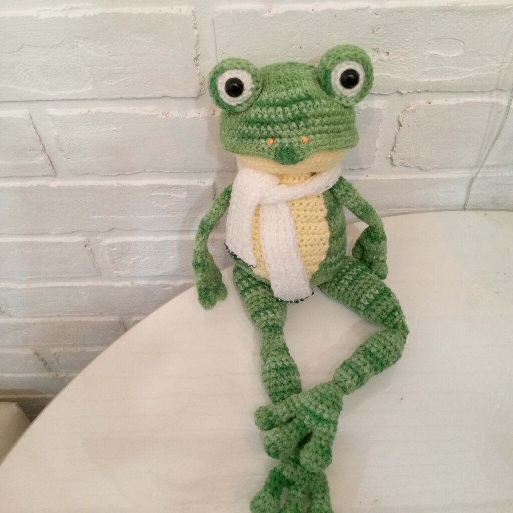 Лягушка на медитации