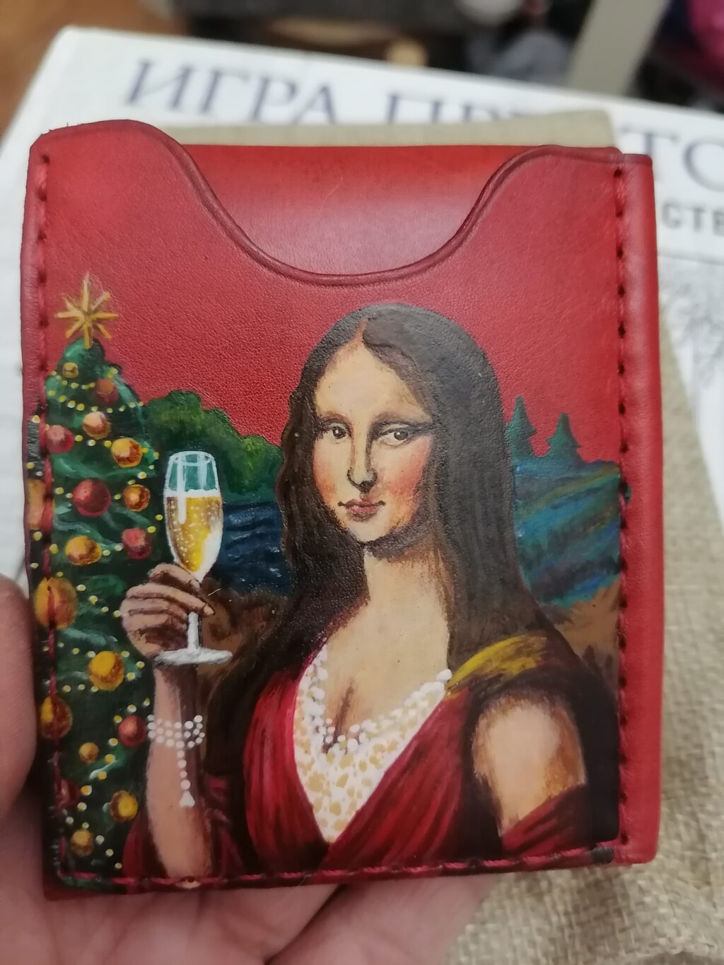 Мона Лиза/Мини кошелёк