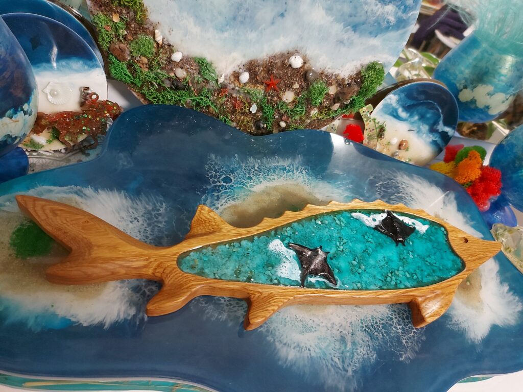 Доска сервировочная «Осетр»