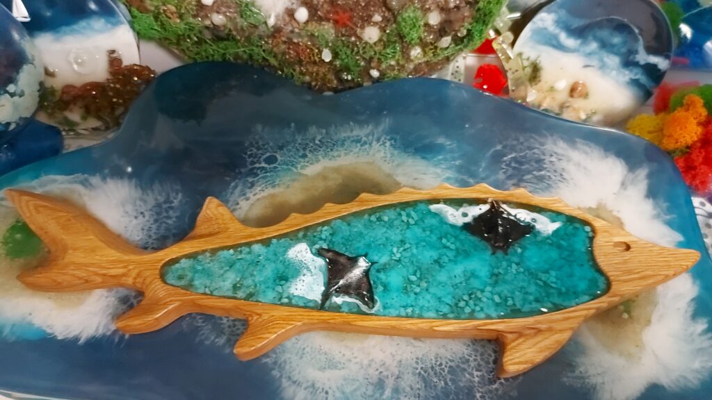 Доска сервировочная «Осетр»