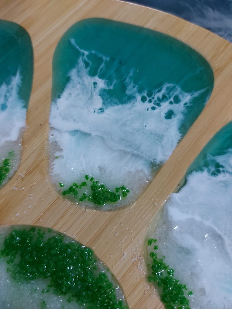 Доска сервировочная «Остров в океане»