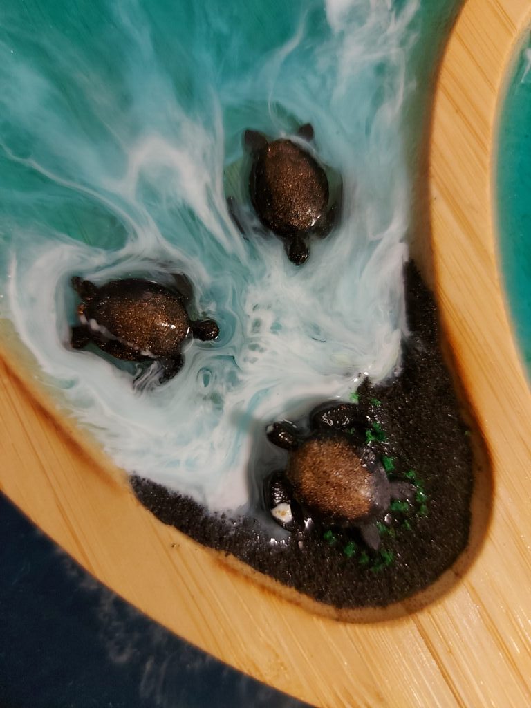 Доска для сервировки «Черепашки»