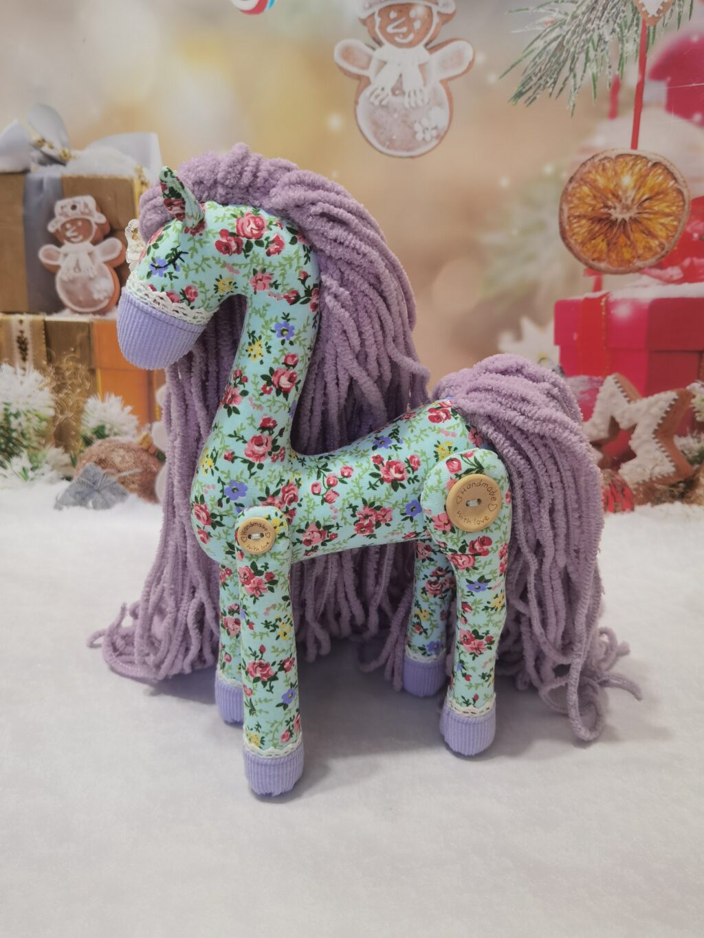 Лошадка из ткани