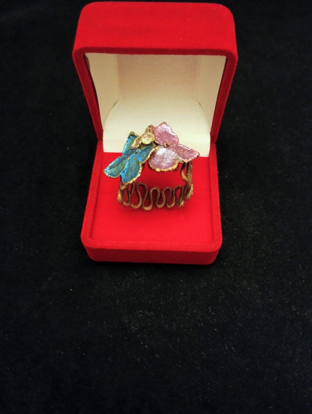 Кольцо Гортензия